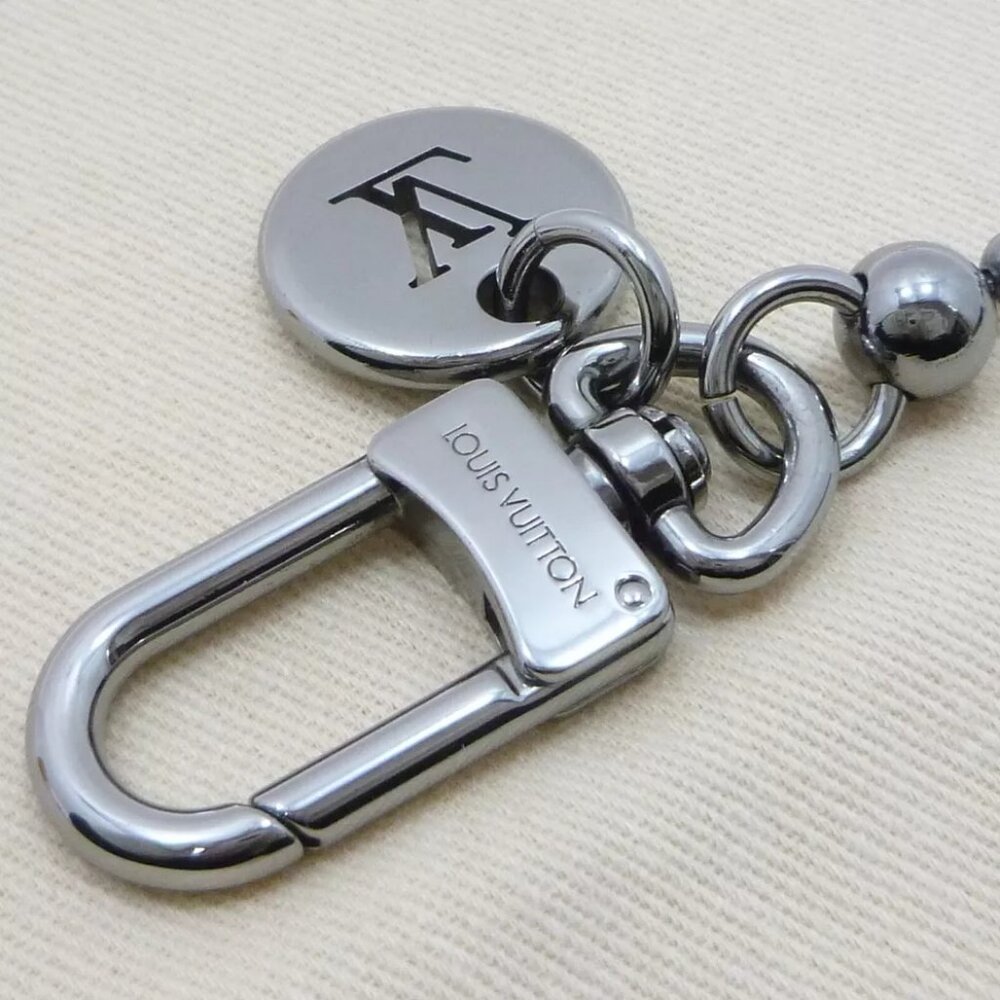 LOUIS VUITTON Monogram ID Pocket Key Chain Charm Key Holder - Picture 10 of 12